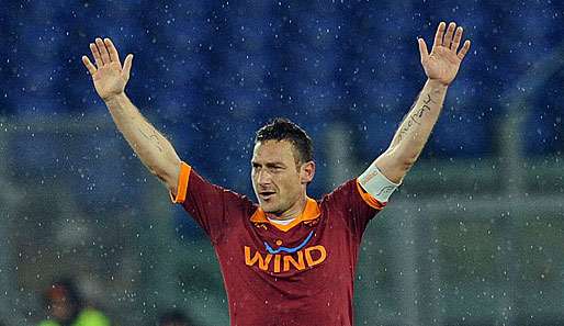 Auch mit 36 Jahren noch gut in Schuss - Francesco Totti hält sich selber für den besten Italiens