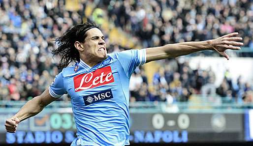 Edinson Cavani könnte im Sommer für 60 Millionen Euro zu den Königlichen wechseln