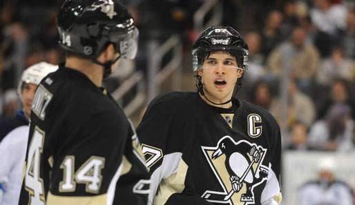 Zahnverlust und OP: Sidney Crosby bekam einen Schlagschuss ab und ging blutend vom Platz