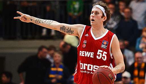Matt Walsh und die Brose Baskets ließen beim Kantersieg gegen Giessen nichts anbrennen