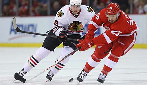 Die Detroit Red Wings hatten gegen die Chicago Blackhawks klar das Nachsehen