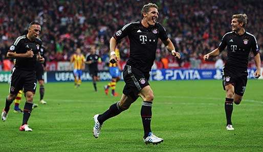 Bastian Schweinsteiger (M.) und Toni Kroos (r.) haben entscheidende Aufgaben gegen Juventus