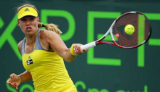 Angelique Kerber hatte mit der US-Amerikanerin Crawford keine Probleme