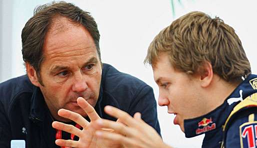 Gerhard Berger (l.) kann Sebastian Vettel verstehen und beurteilt die Attacke positiv