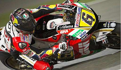 Stefan Bradl hatte beim ersten Grand Prix der Saison erhebliche Probleme mit seinem Vorderrad