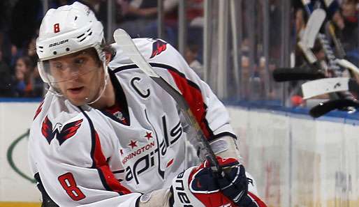 Alex Ovechkin schoss beim Sieg der Caps sein 26. Saisontor
