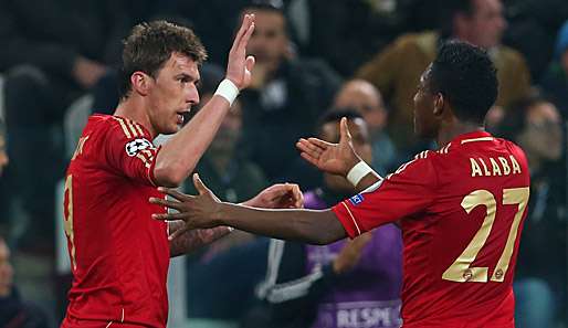 Steckt gerne ein paar Schläge für die Mannschaft ein: Mario Mandzukic (l.)