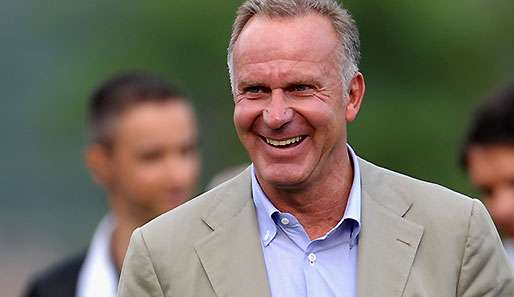 Erfreut über Bayerns Gala gegen Nürnberg: Karl-Heinz Rummenigge