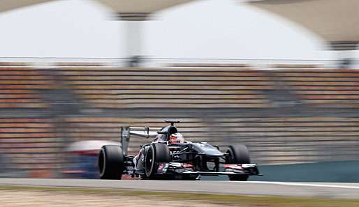 Niko Hülkenberg hat mit seinem Sauber immer noch Probleme mit der Aerodynamik