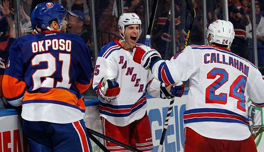 Dan Girardi schoss die Rangers zum Sieg bei den Islanders