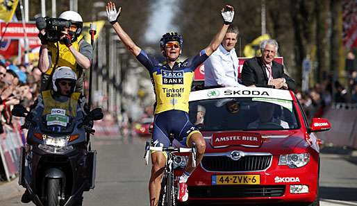 Roman Kreuziger konnte sich am Ende über den Gesamtsieg freuen