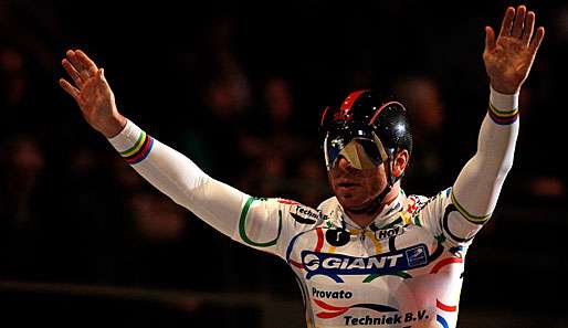 Chris Hoy holte vor heimischem Publikum in London im Teamsprint zweimal Gold