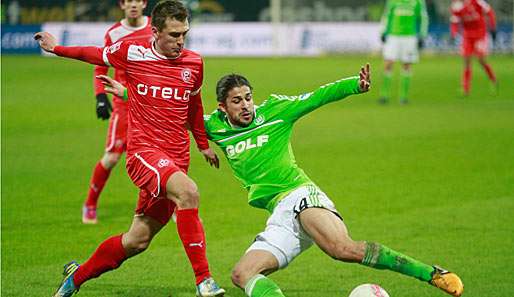 Robert Tesche (l.) machte während seiner Leihgabe einen Schritt nach vorne und soll nun bleiben