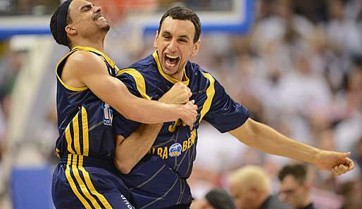 Alba Berlin bejubelte den Einzug in die BBL-Playoffs