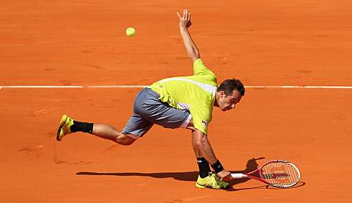 Philipp Kohlschreiber war wie erwartet chancenlos gegen Nadal und verlor glatt in zwei Sätzen