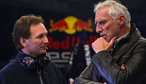 Dietrich Mateschitz (r.) war so erbost über Vettels Aktion, dass er sogar mit dem Ausstieg drohte