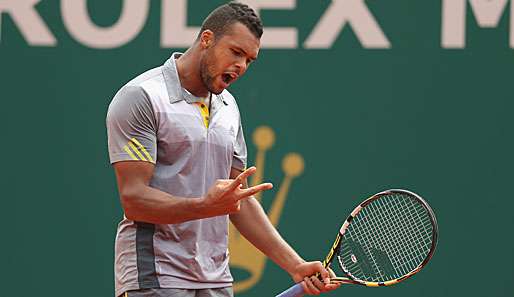 Jo-Wilfried Tsonga besiegte den Schweizer Wawrinka und steht in Monte Carlo im Halbfinale