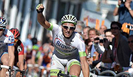 Marcel Kittel gewann die erste Etappe der Türkei-Rundfahrt vor Andre Greipel