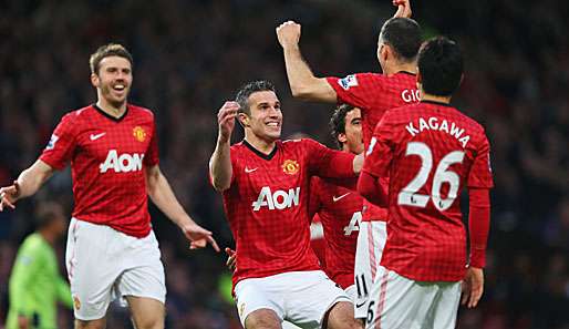 Manchester United feiert die 20. Meisterschaft in der Premier League