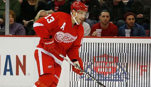 Pavel Datsyuk verbuchte beim Sieg gegen die Kings zwei Scorerpunkte