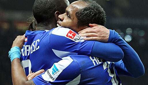 Hertha BSC gewann Spiel eins nach dem Aufstieg auf dramatische Art und Weise