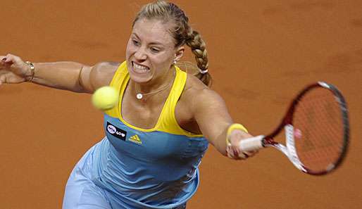 Angelique Kerber bejubelte beim WTA-Turnier in Stuttgart den Halbfinal-Einzug