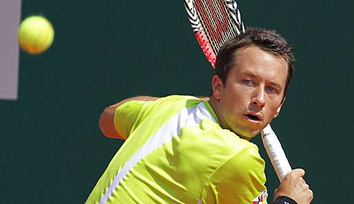 Philipp Kohlschreiber steht nach dem Rückzug von Thomaz Bellucci im Halbfinale