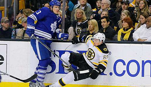 Zwischen den Boston Bruins und Toronto Maple Leafs ist ein harter Schlagabtausch programmiert