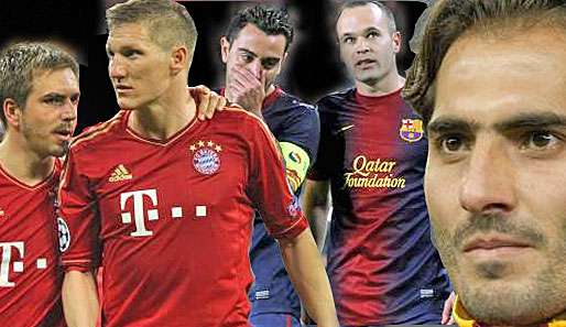 Wachablösung auch auf Kapitänsebene? Lahm & Schweinsteiger sowie Xavi & Iniesta