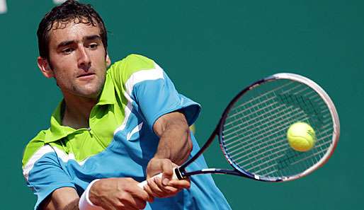 Für Marin Cilic war gegen Landsmann Ivan Dodig bereits in der ersten Runde schluss
