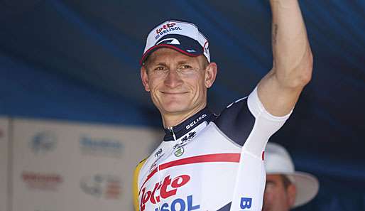 Andre Greipel belegte knapp hinter Simon Spilak und Moreno Moser den dritten Platz