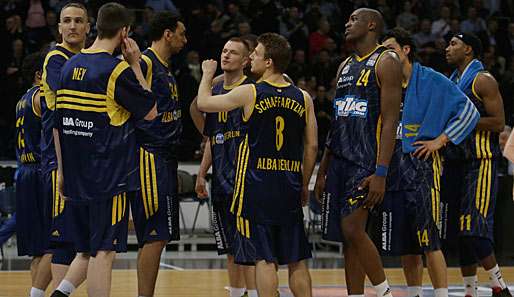 Die Spieler von Alba Berlin gehen gelassen in das Playoff-Duell gegen den FC Bayern München