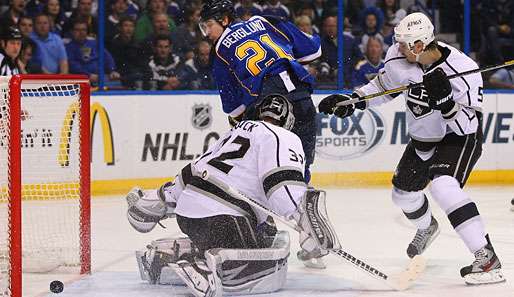 Jonathan Quick und die Kings reisen mit einem 0-2-Rückstand im Gepäck nach Hause