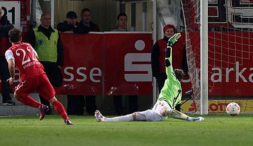 Andre Fomitschow erzielte am 31. Spieltag gegen Kaiserslautern seinen ersten Treffer für Cottbus