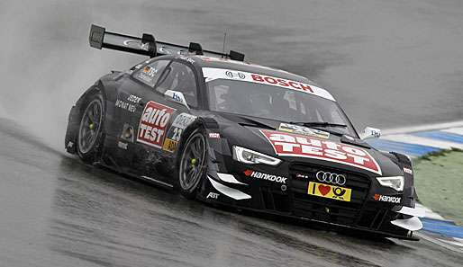 Audi-Pilot Timo Scheider sicherte sich die Pole Position vor BMW-Pilot Augusto Farfus 
