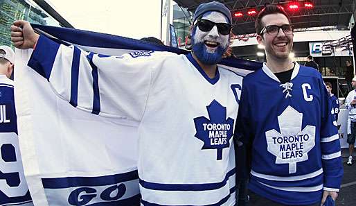 Die Stimmung der Leafs-Fans war nach der Partie nicht mehr ganz so gut wie davor