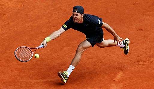 Mit einer lockeren Vorstellung ist München-Sieger Tommy Haas in Madrid in Runde zwei eingezogen
