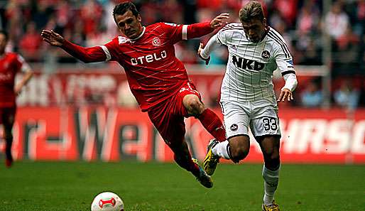 Trotz der Führung zur Halbzeit verlor die Fortuna zu Hause mit 1:2 gegen den 1. FC nürnberg