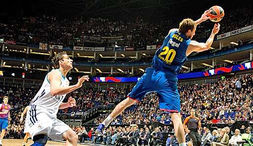 Barcelona nutzten im Clasico auch die Einlagen von Joe Ingles (r.) nichts 