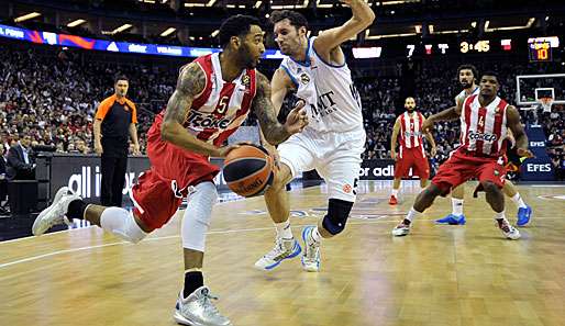 Olympiakos' Acie Law war defensiv einer der Sieggaranten für Piräus beim 100:88 Sieg
