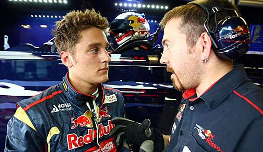 Stefano Coletti (l.) gewann das GP2-Sprintrennen in Barcelona, Christian Abt wurde achter