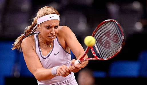 Sabine Lisicki kannte bei ihrer Auftaktpartie in Rom überhaupt keine Probleme mit Mallory Burdette