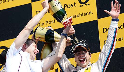 Augusto Farfus (r.) gewann den Saisonauftakt in Hockenheim