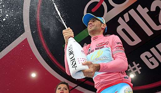 Vincenzo Nibali führt weiter das Gesamtklassement der Italien-Rundfahrt an
