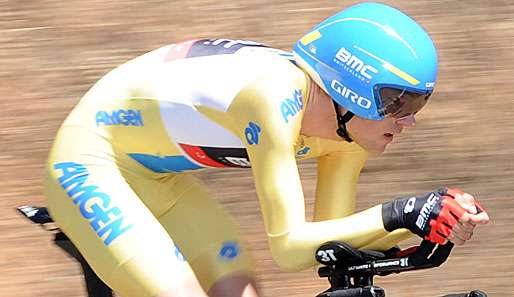 Tejay van Garderen gewann das Zeitfahren souverän mit 23 Sekunden Vorsprung