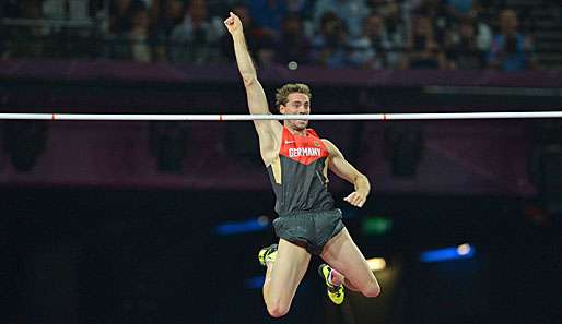 Der Olympia-Zweite von London, Björn Otto, präsentiert sich auch in diesem Jahr in Topform