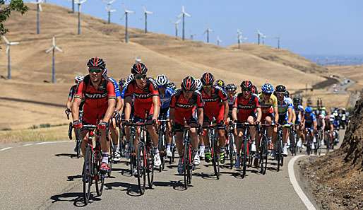 Bei der Kalifornien-Rundfahrt hatte das Team BMC die Lage jederzeit unter Kontrolle