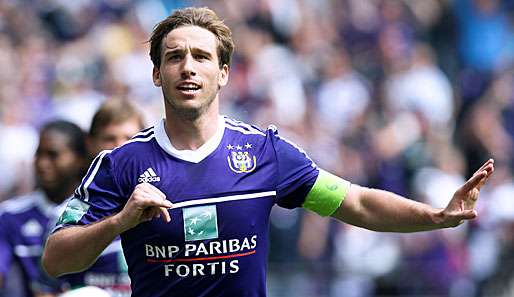 Lukas Biglia schoss den wichtigen Ausgleich und rettete Anderlecht somit die Meisterschaft