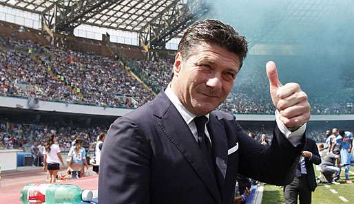 Walter Mazzarri formte Neapel zu einem Spitzenteam und verlässt die Süditaliener zum Saisonende