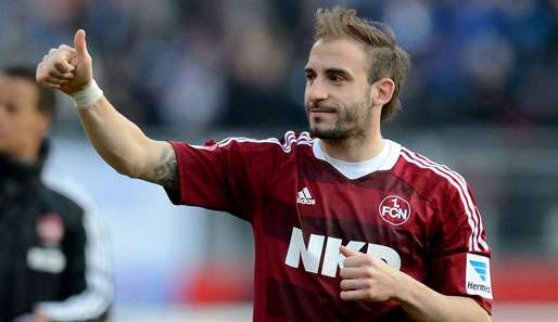 Javier Pinola kam 2005 von Atletico Madrid und ist seitdem unverzichtbar in Nürnberg